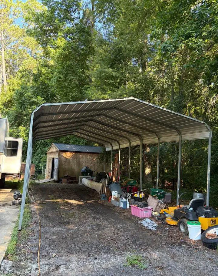 18x36 metal carport - photo 2