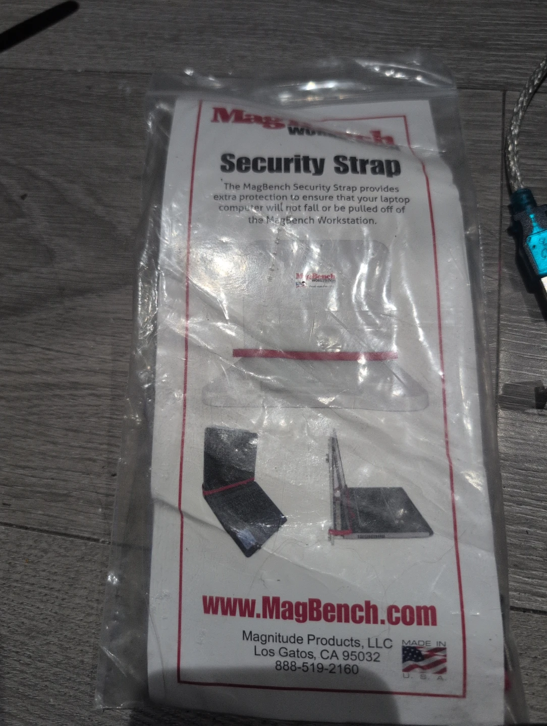 Assorted Cables and MagBench Security Strap - photo 2