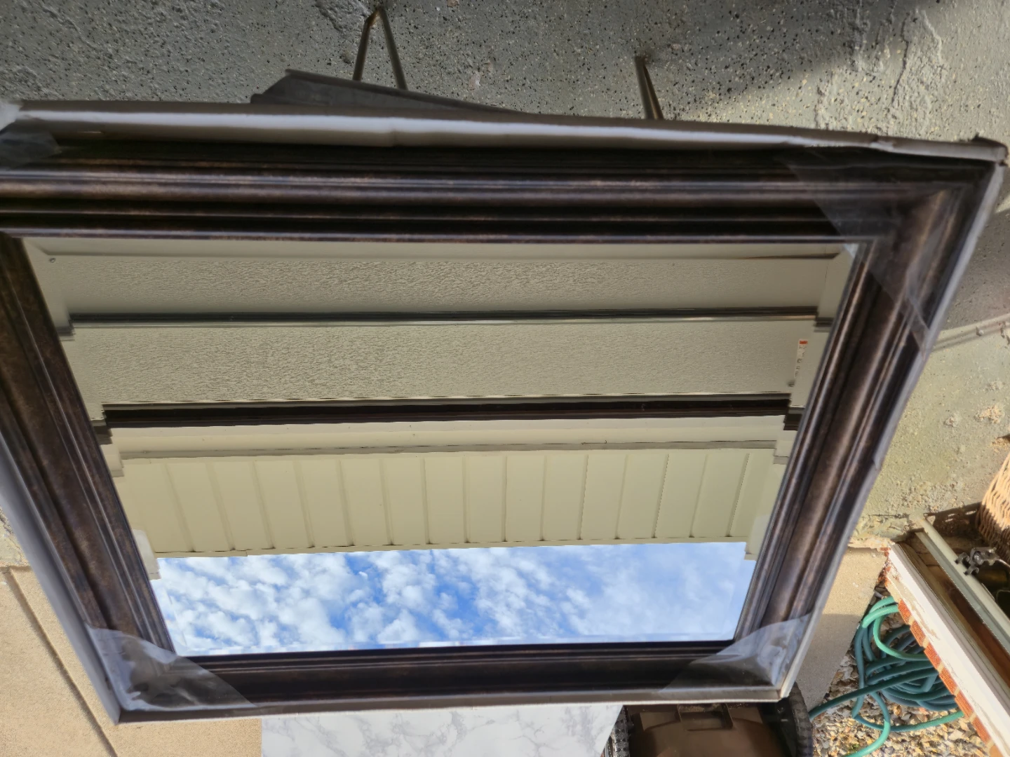BRAND NEW Matching Set of 2 Elements Framed Beveled Mirrors - photo 2
