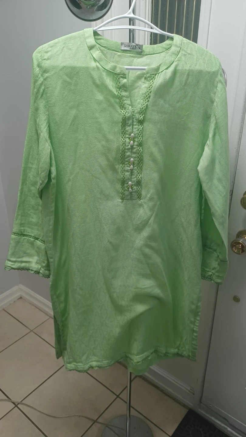Sohaye by Diners Lime Green 2pc