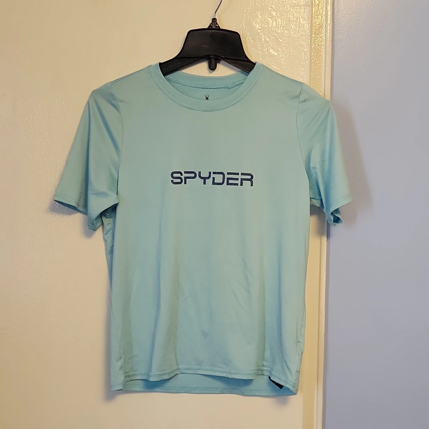 Spyder Light Blue Short Sleeve Shirt
