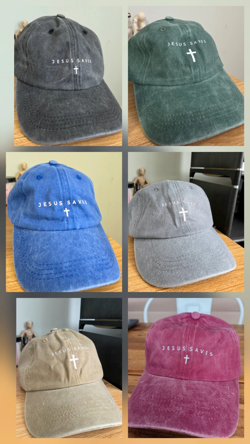 Jesus Saves - Men Women Christian Hats Caps *new