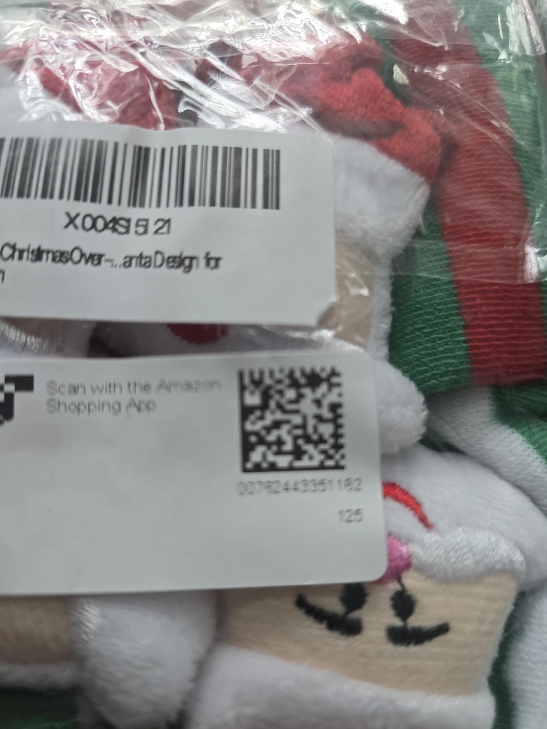 New Christmas Over-the-Knee Santa Socks - photo 2