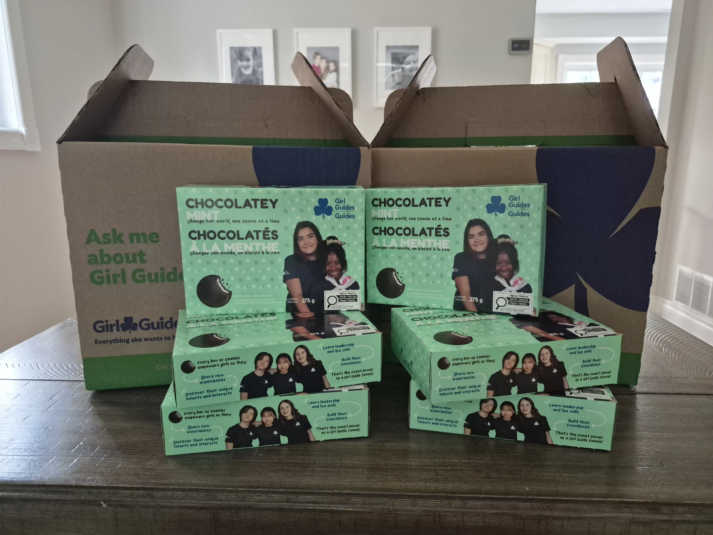 Girl Guide Cookies - Chocolate Mint