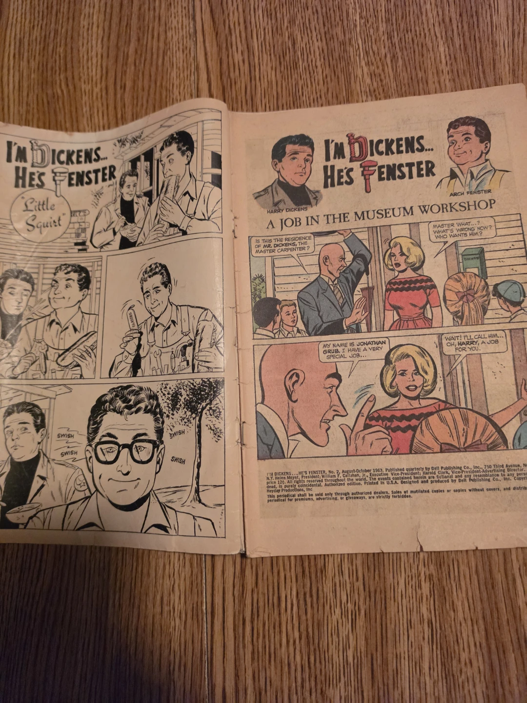 I'm Dickens... He's Fenster No. 2 Comic Book - photo 3