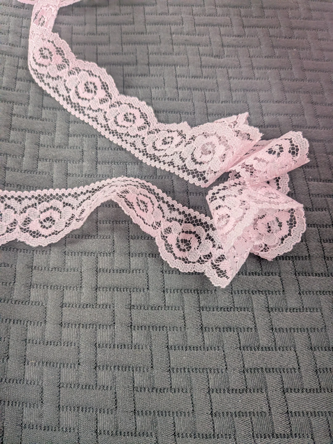 LightPink floral Lace Trim New  $1 per yard - photo 4