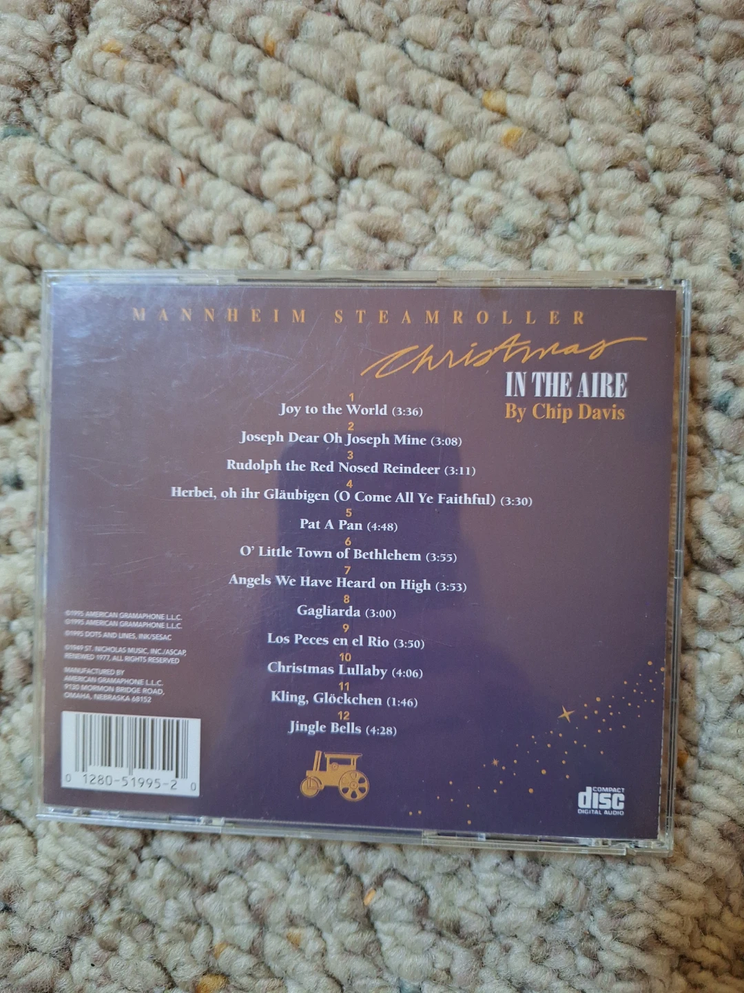 Mannheim Steamroller Christmas In The Aire CD - photo 2