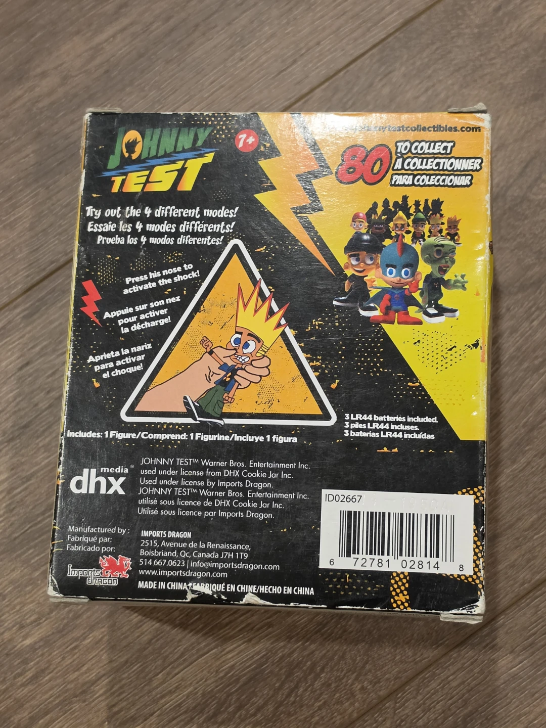 Johnny Test Shocking Figure - photo 3
