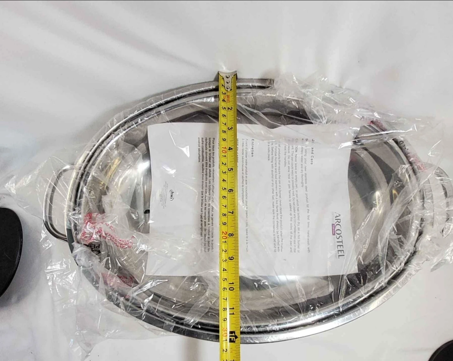 NEW Arcosteel Stainless Steel Roasting Pan with Rack - photo 5