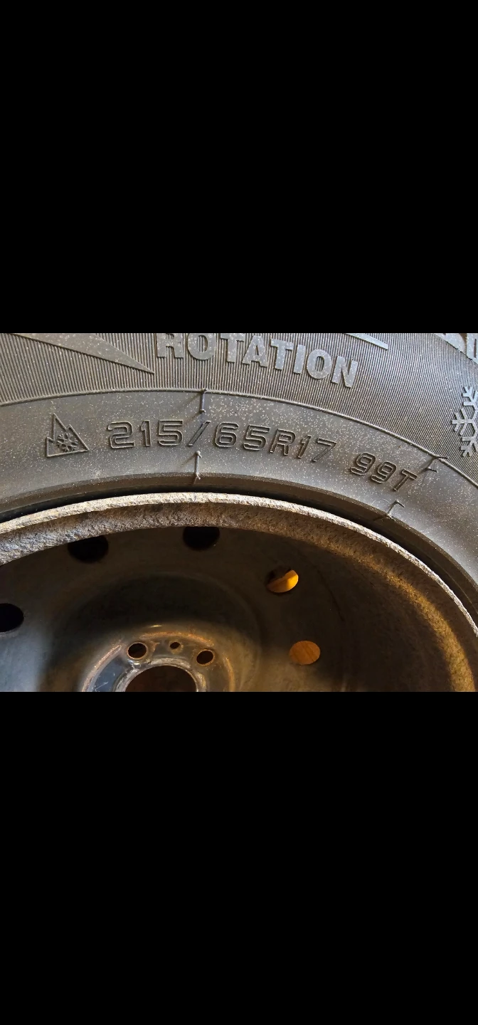 Set of 4 Ecovision Winter Tires 215/65R17 - photo 4