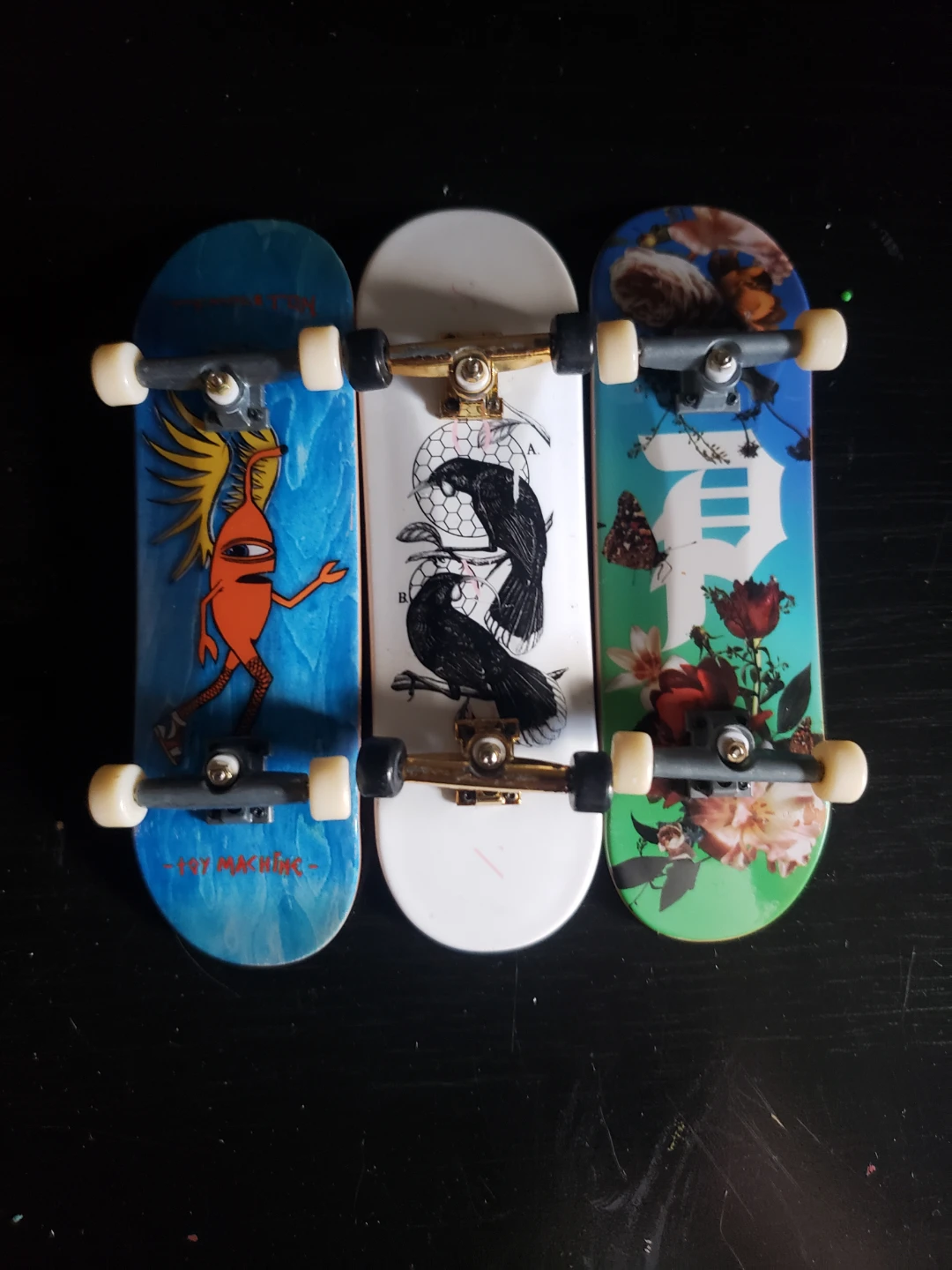 Set of 3 Tech Deck Fingerboards