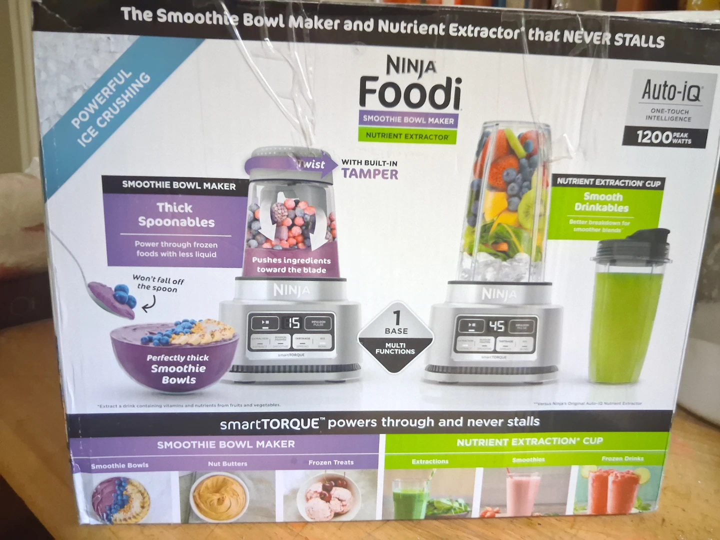 Ninja Foodi Smoothie Bowl Maker and Nutrient Extractor
