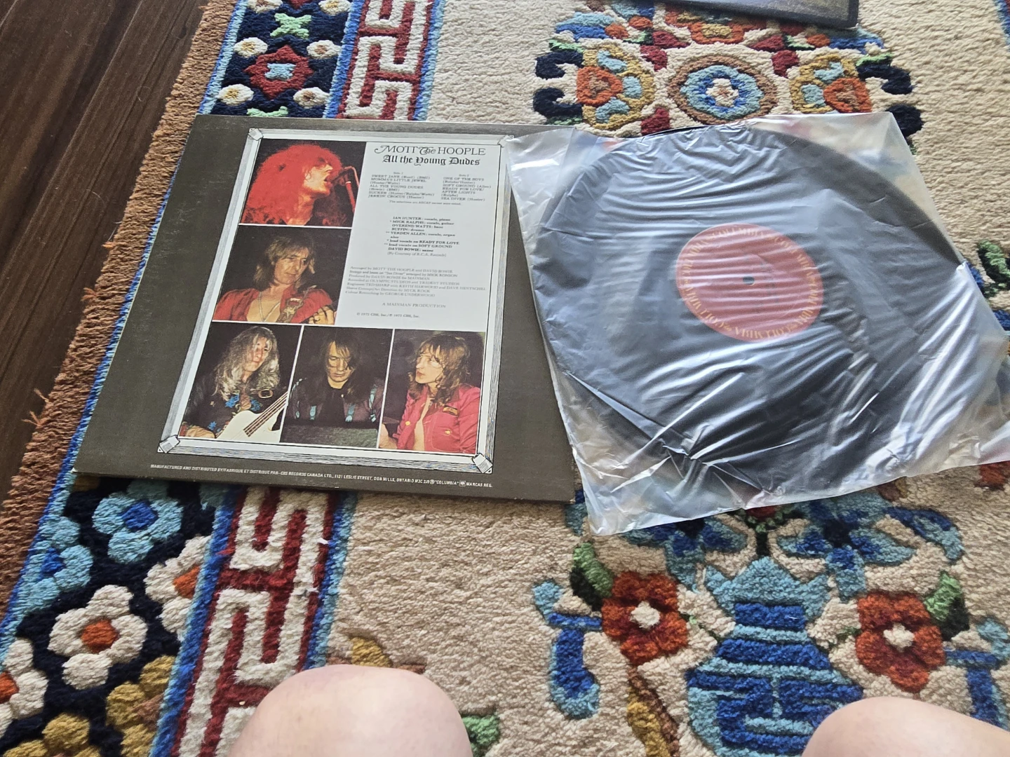Mott the Hoople - All the Young Dudes - Vinyl Canadian Pressing - photo 3