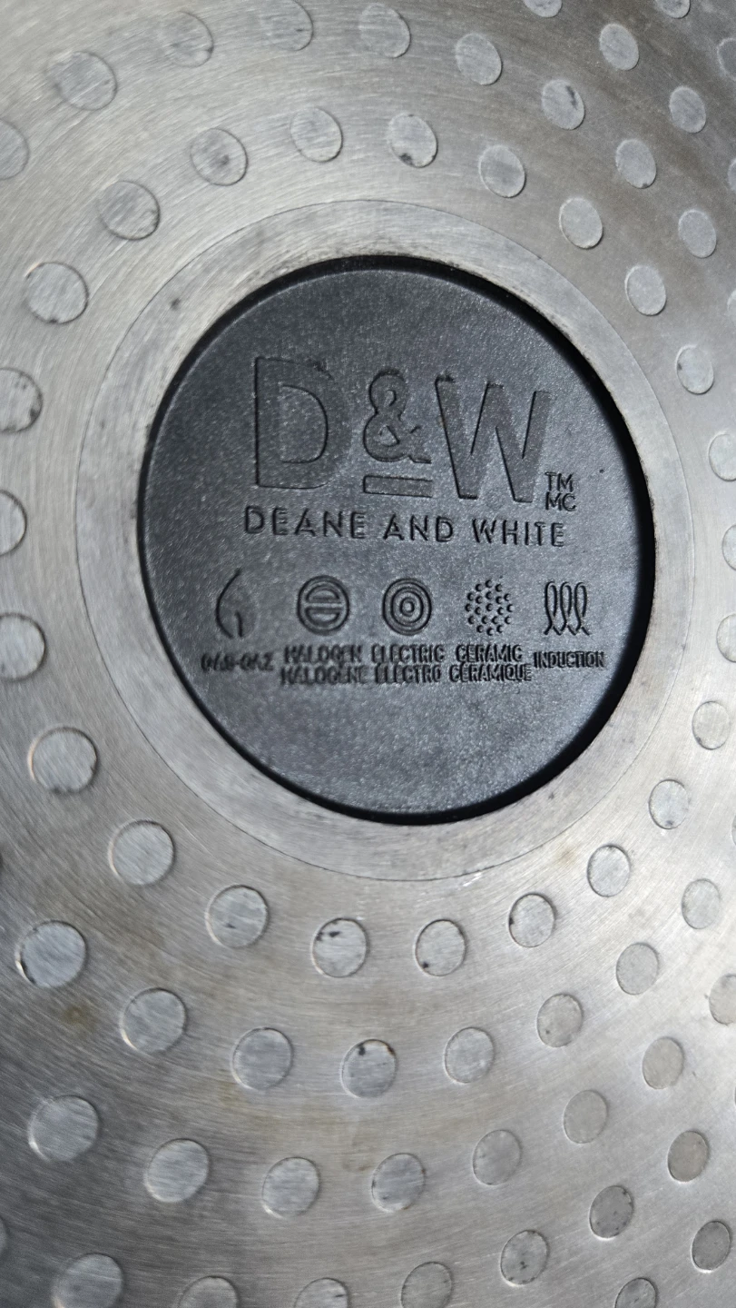 Deane and White Casserole Pot and Frying Pan Set