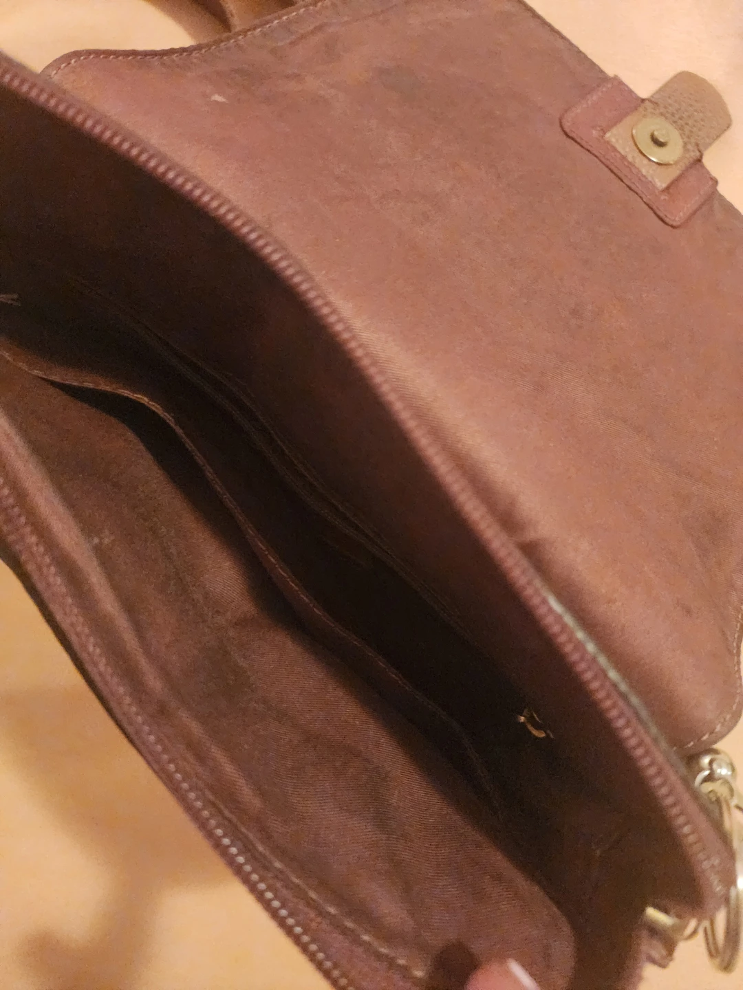 Fossil Leather Crossbody Bag - photo 2