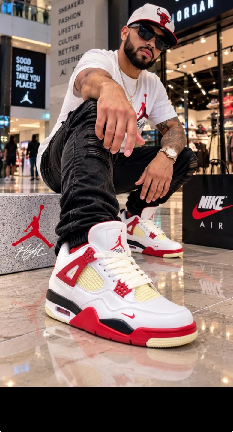 Nike Jordan 4 Retro Sneakers