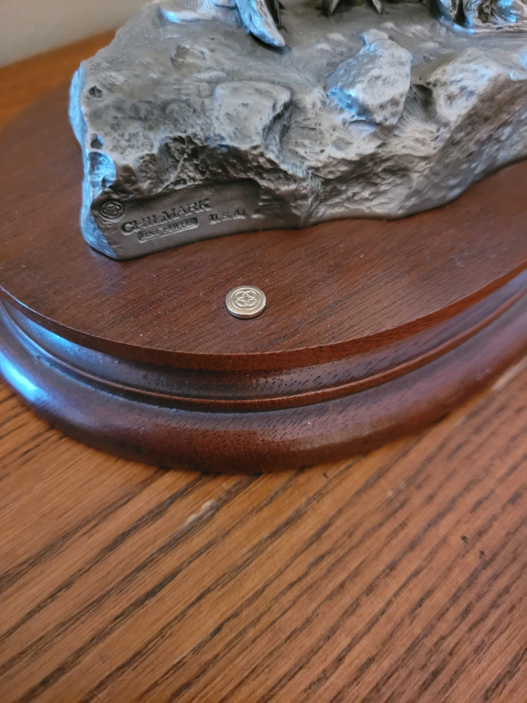 The mountain man. By Anne McGrory in pewter Chilmark USA - photo 3