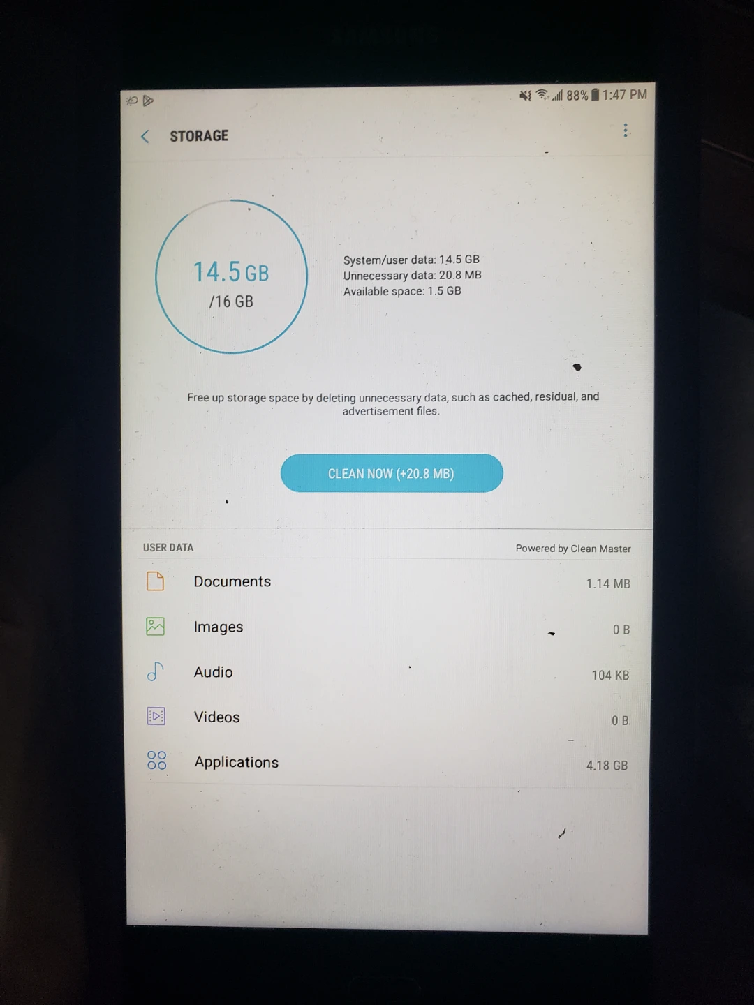 Samsung Galaxy Tab E 16GB