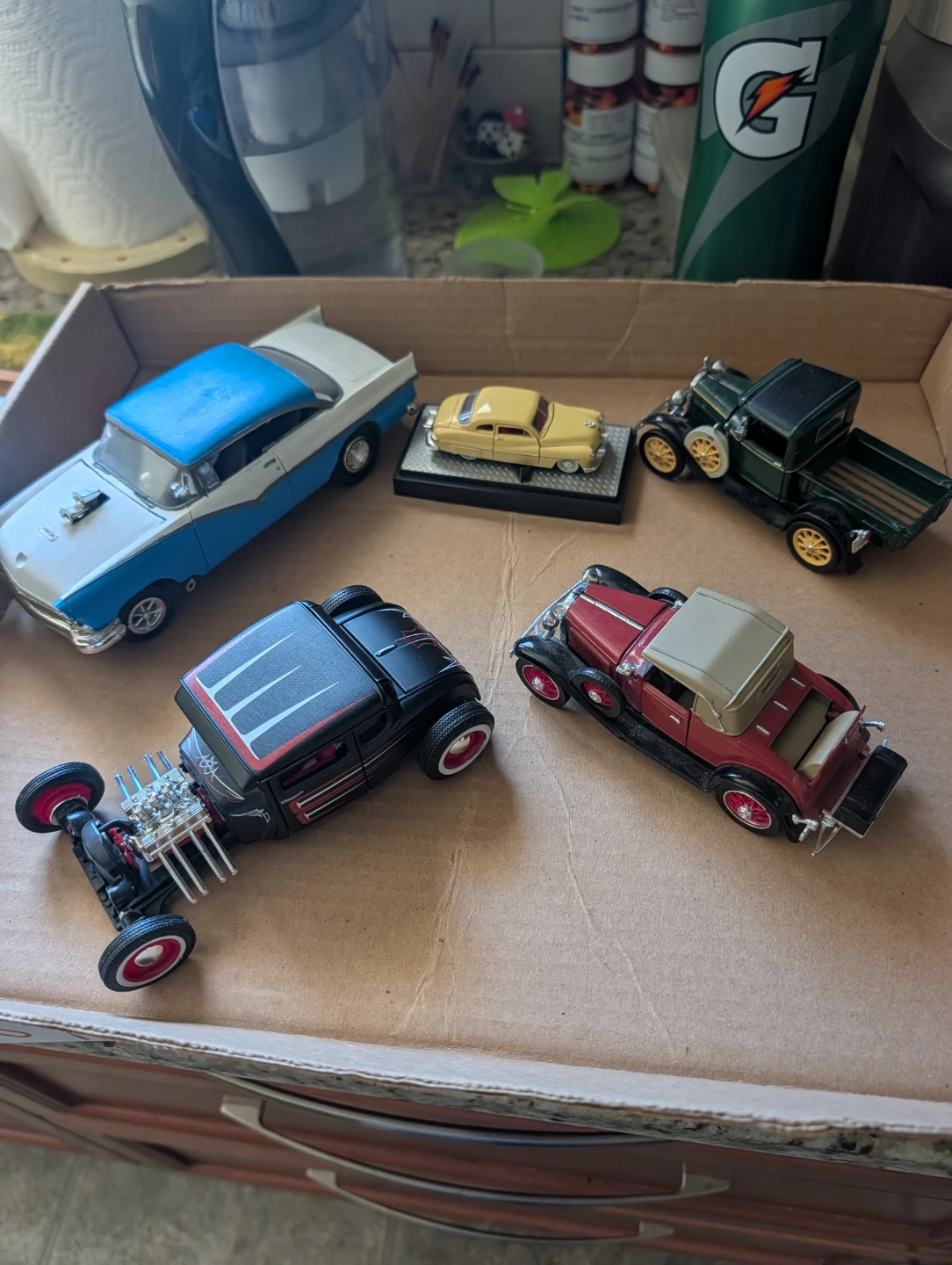Set of 5 Collectible Vintage Model Cars - photo 3