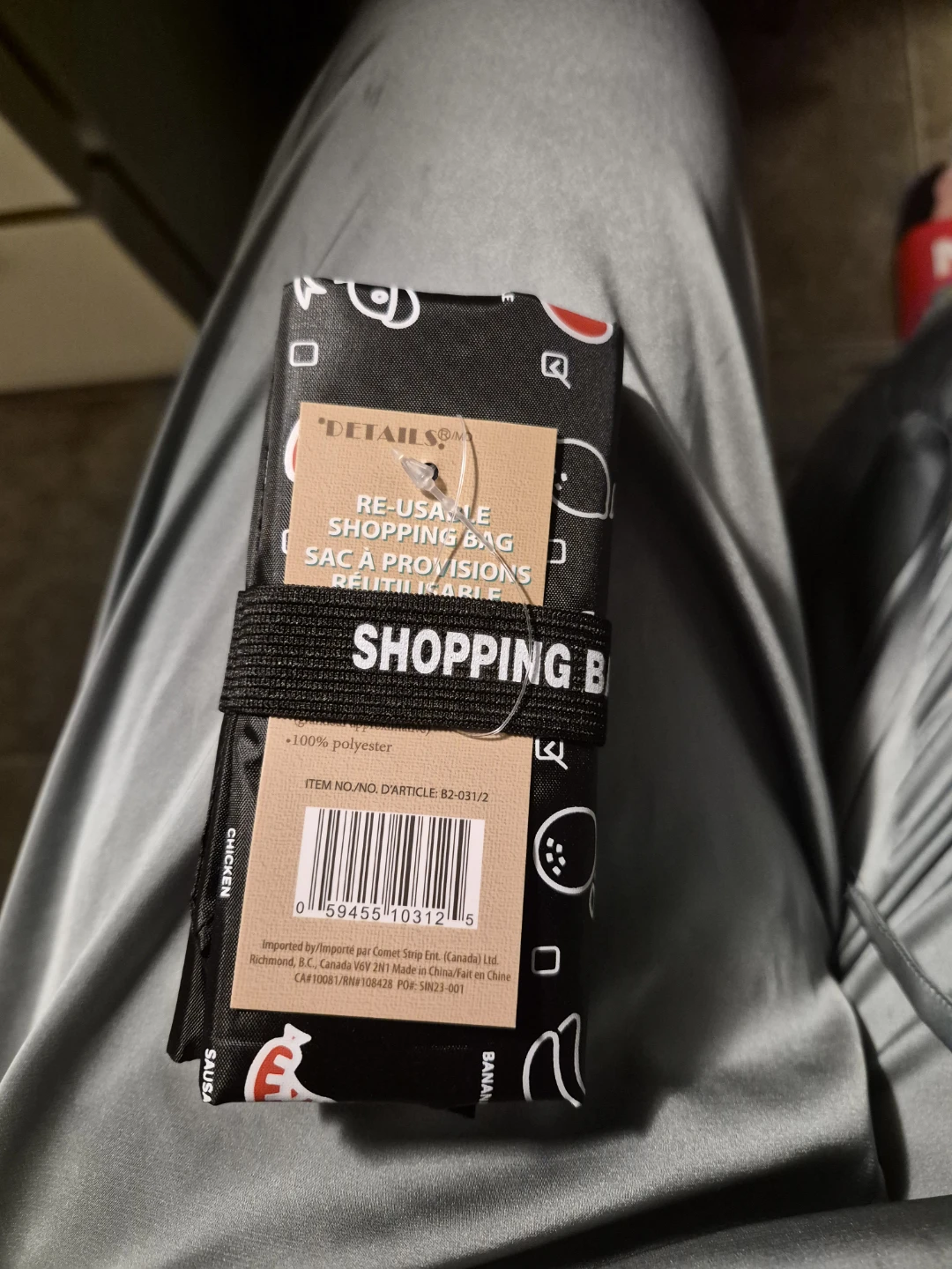 Details Reusable Shopping Bag