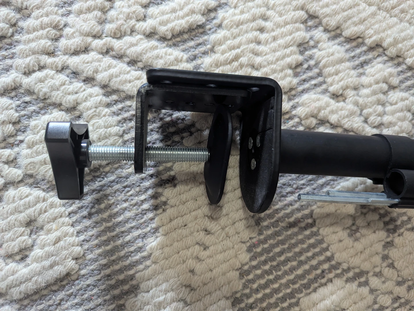 Black Monitor Desk Mount Arm - photo 3