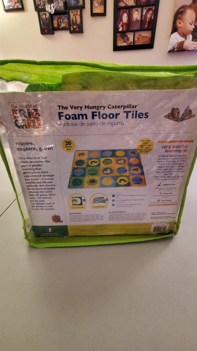 The Very Hungry Caterpillar Foam Floor Tiles - photo 2