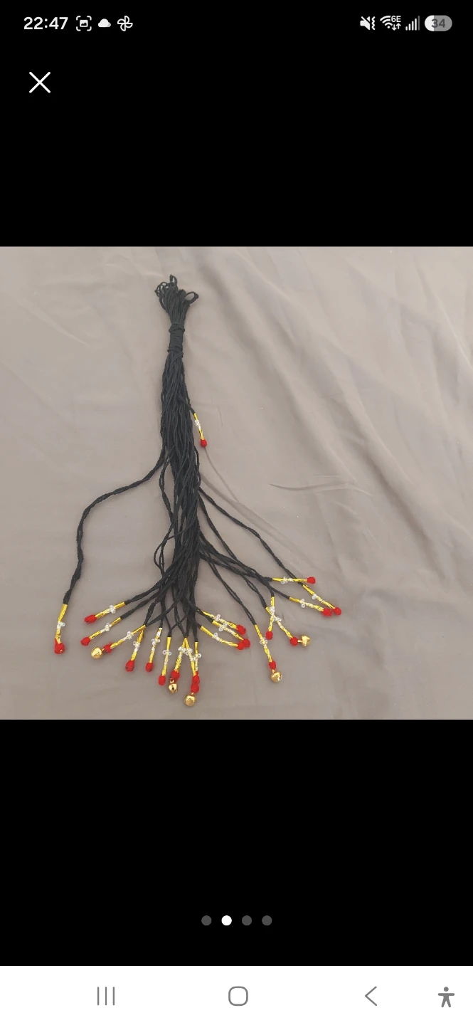 Hair Braiding Accessory Set with Bells - photo 2