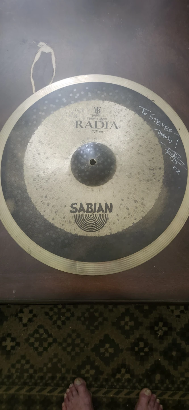 Sabian Radia and Zildjian Rock Crash Cymbals