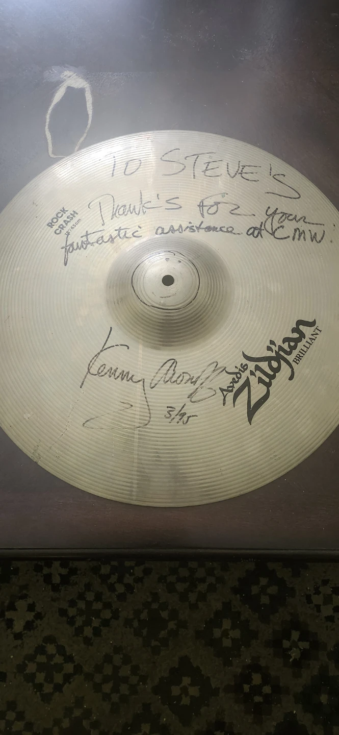 Sabian Radia and Zildjian Rock Crash Cymbals - photo 2