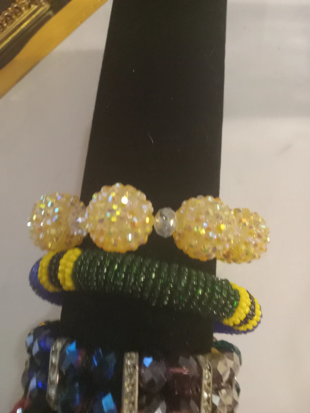 Set of Multi-Coloured Bead Bracelets - photo 3