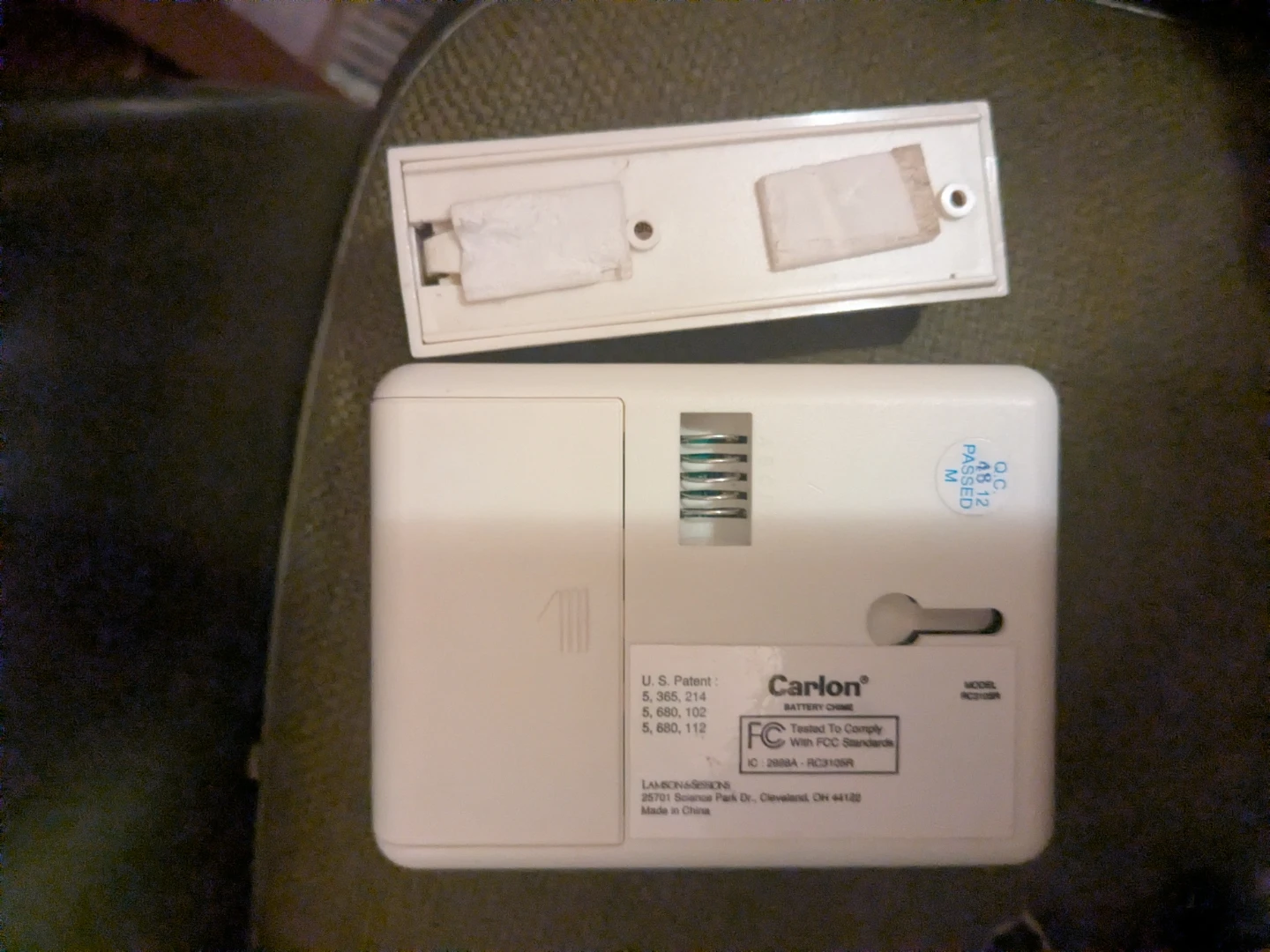 Wireless Battery Doorbell Chime - photo 2