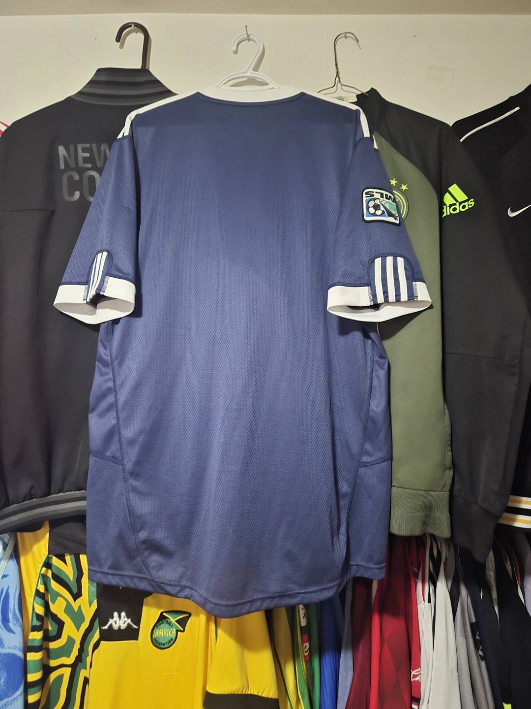 Adidas New York Red Bulls MLS Soccer Jersey - photo 2