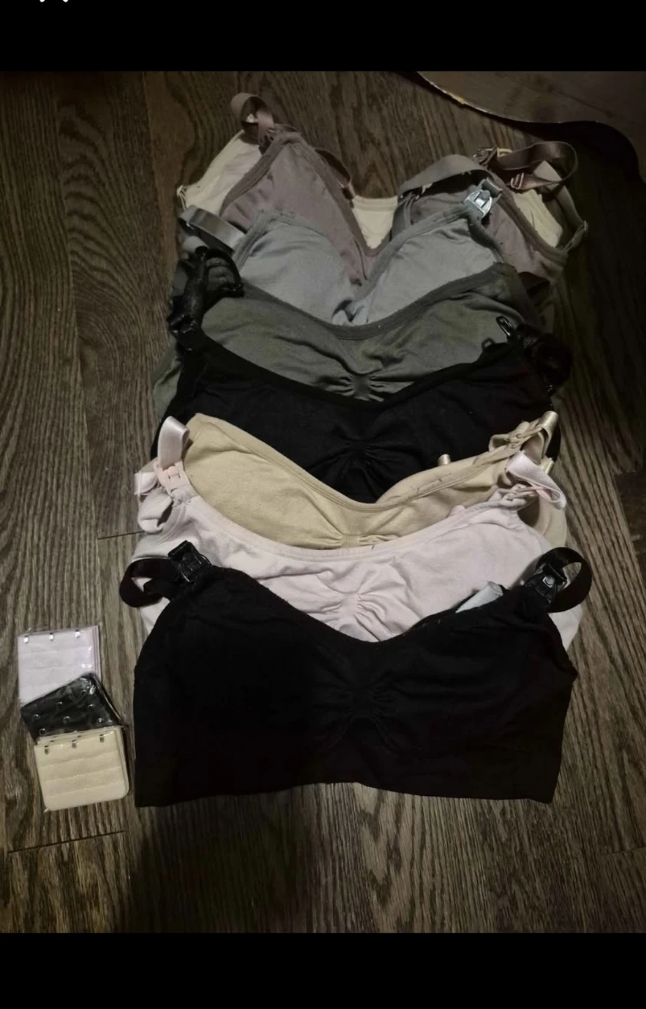 Set of 8 Maternity Nursing Bras