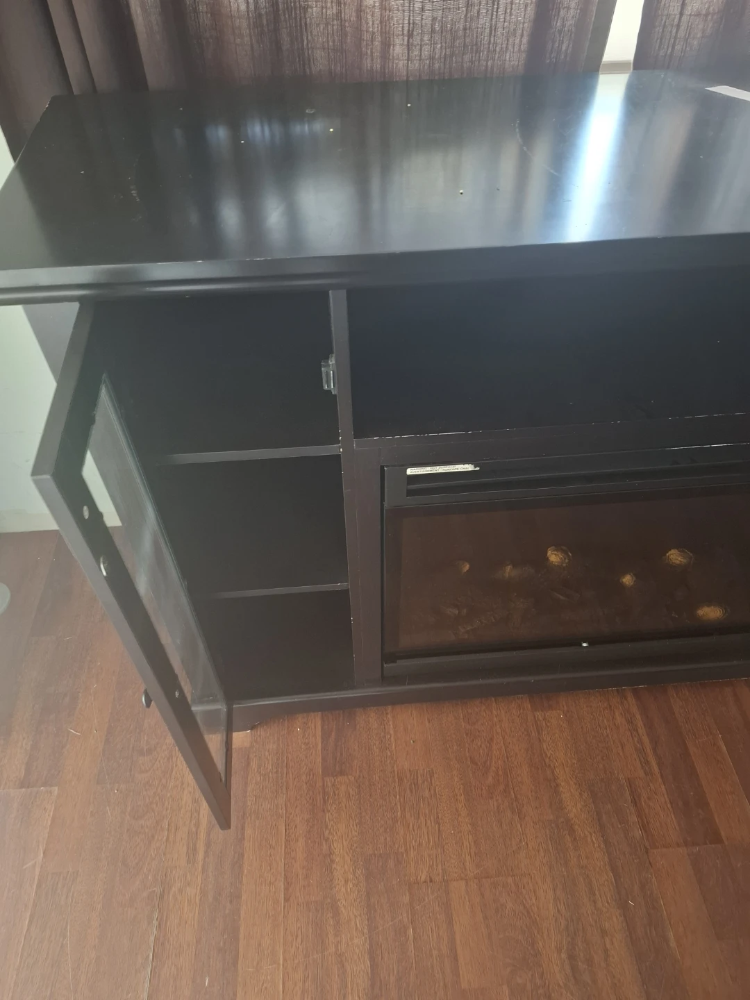 Electric Fireplace Media Console - photo 3