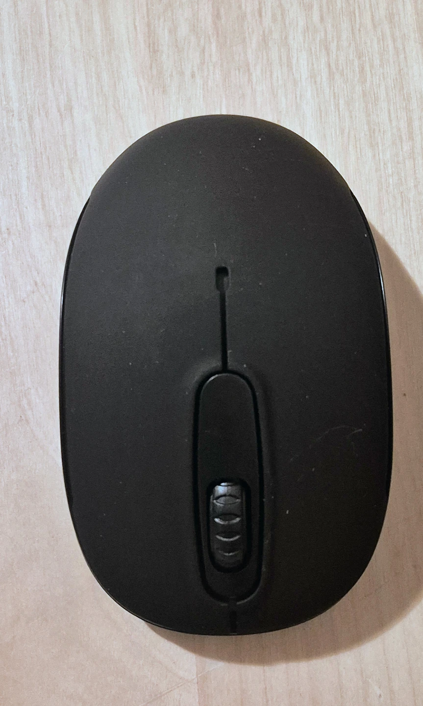 BN)Black Wireless Computer Mouse