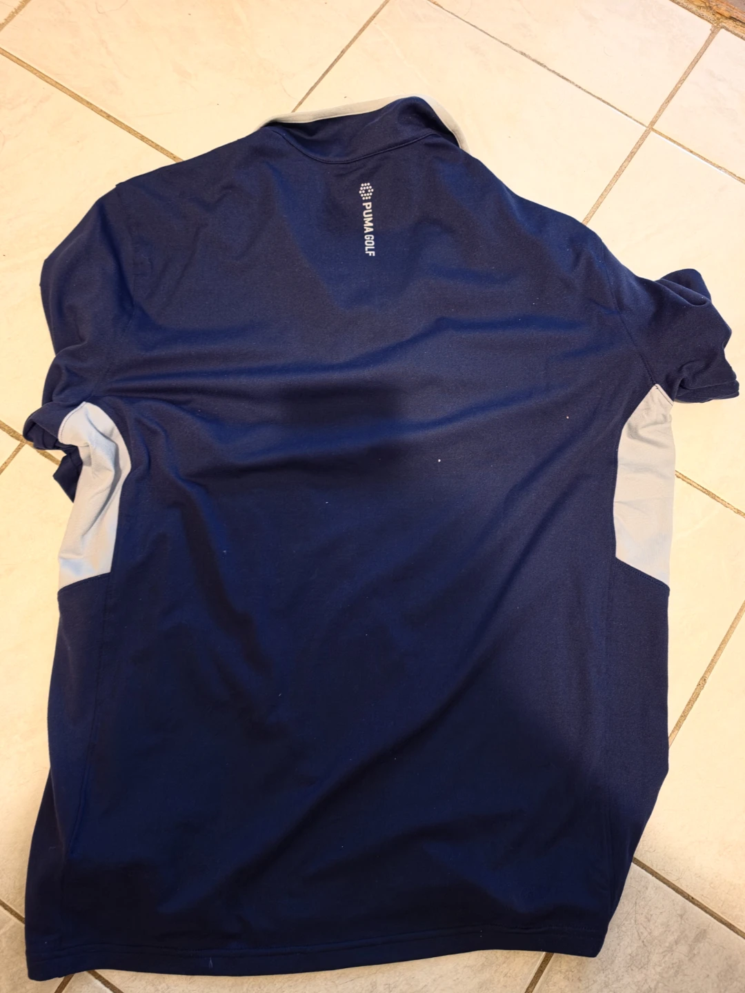 Puma Golf 1/4 Zip Pullover, Navy, Size Large - photo 3