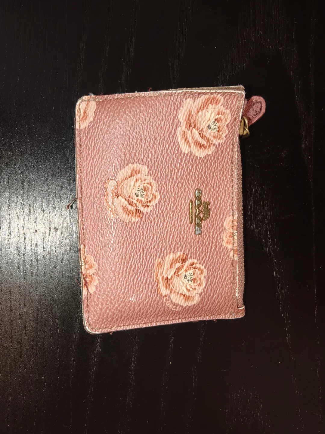 Coach floral print zip card case - photo 3