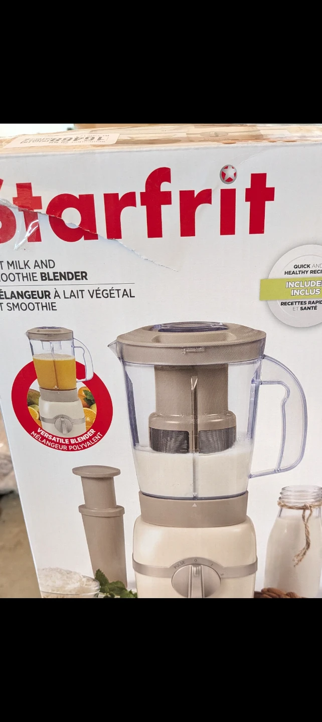 Starfrit Nut Milk and Smoothie Blender - photo 4