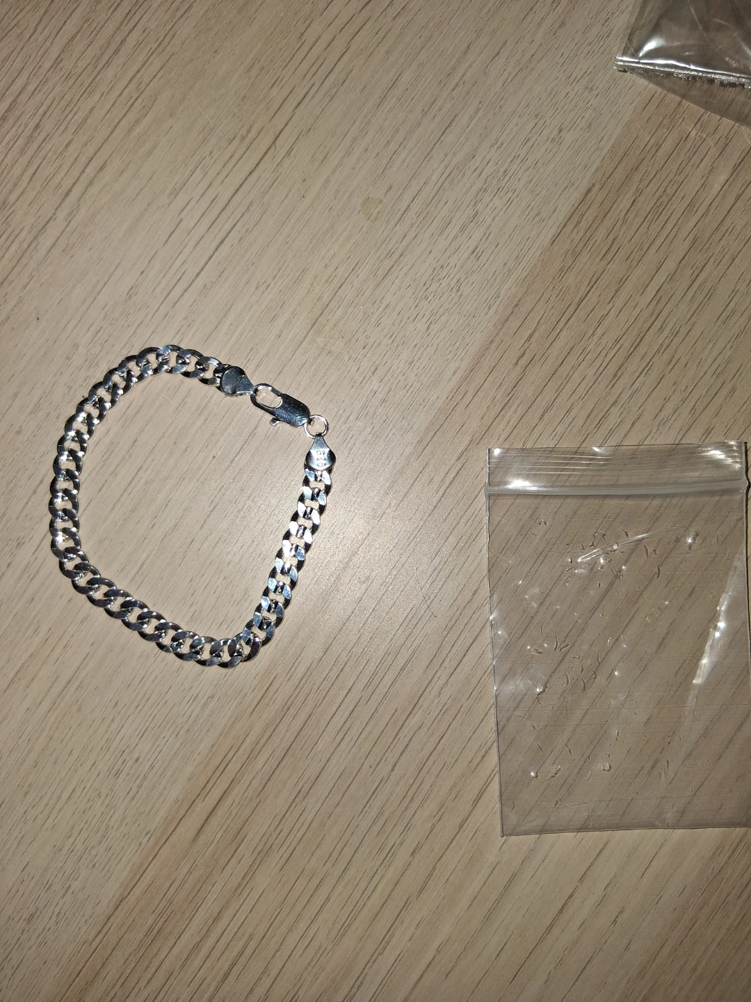 Silver-Tone Cuban Link Chain - photo 2