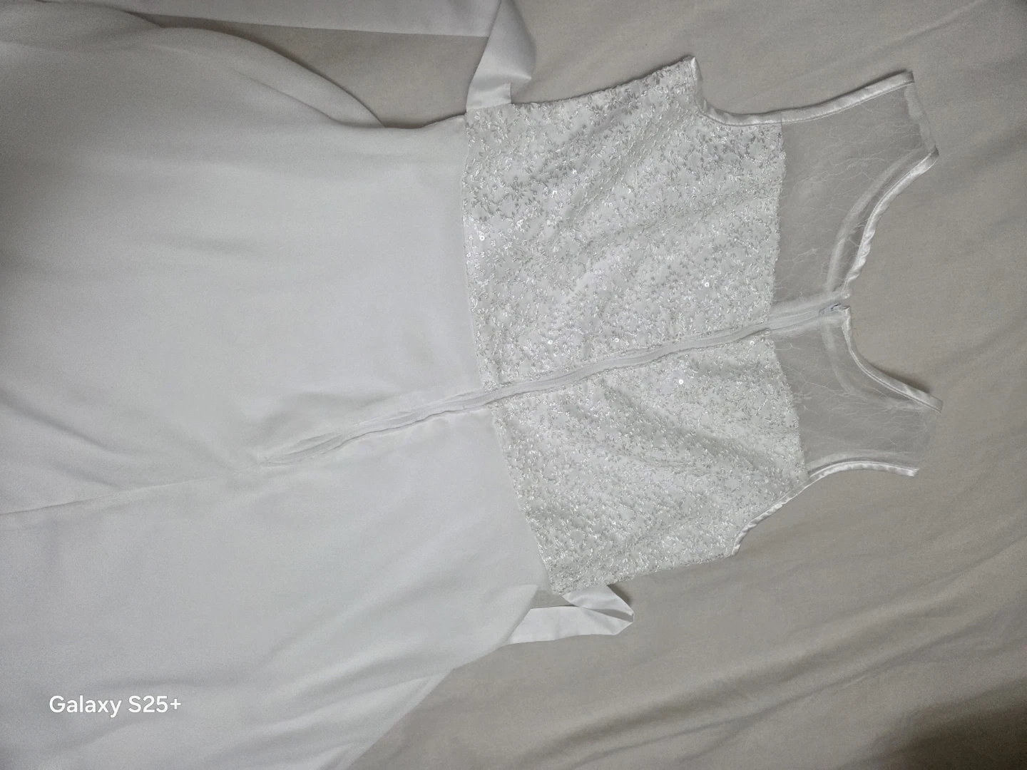 Sunny Fashion White Dress Size 12 - photo 2