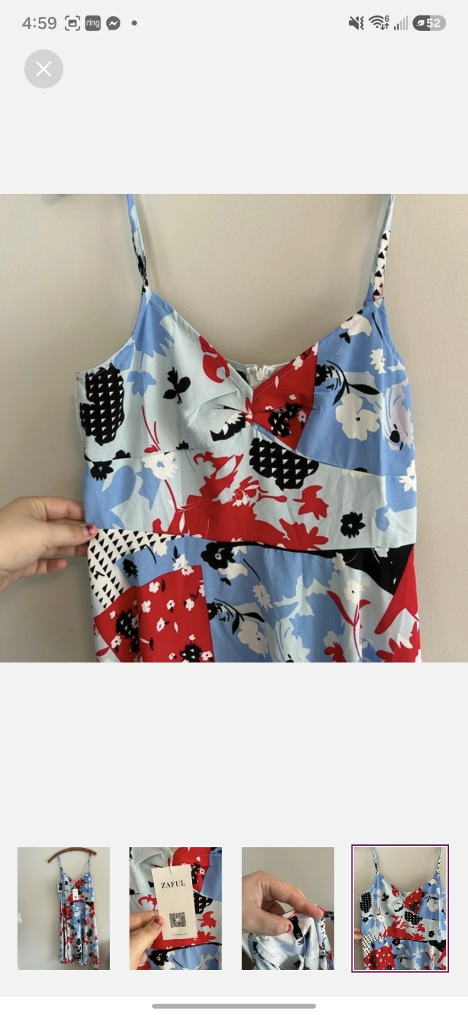 ZAFUL Floral Print Midi Dress - photo 4