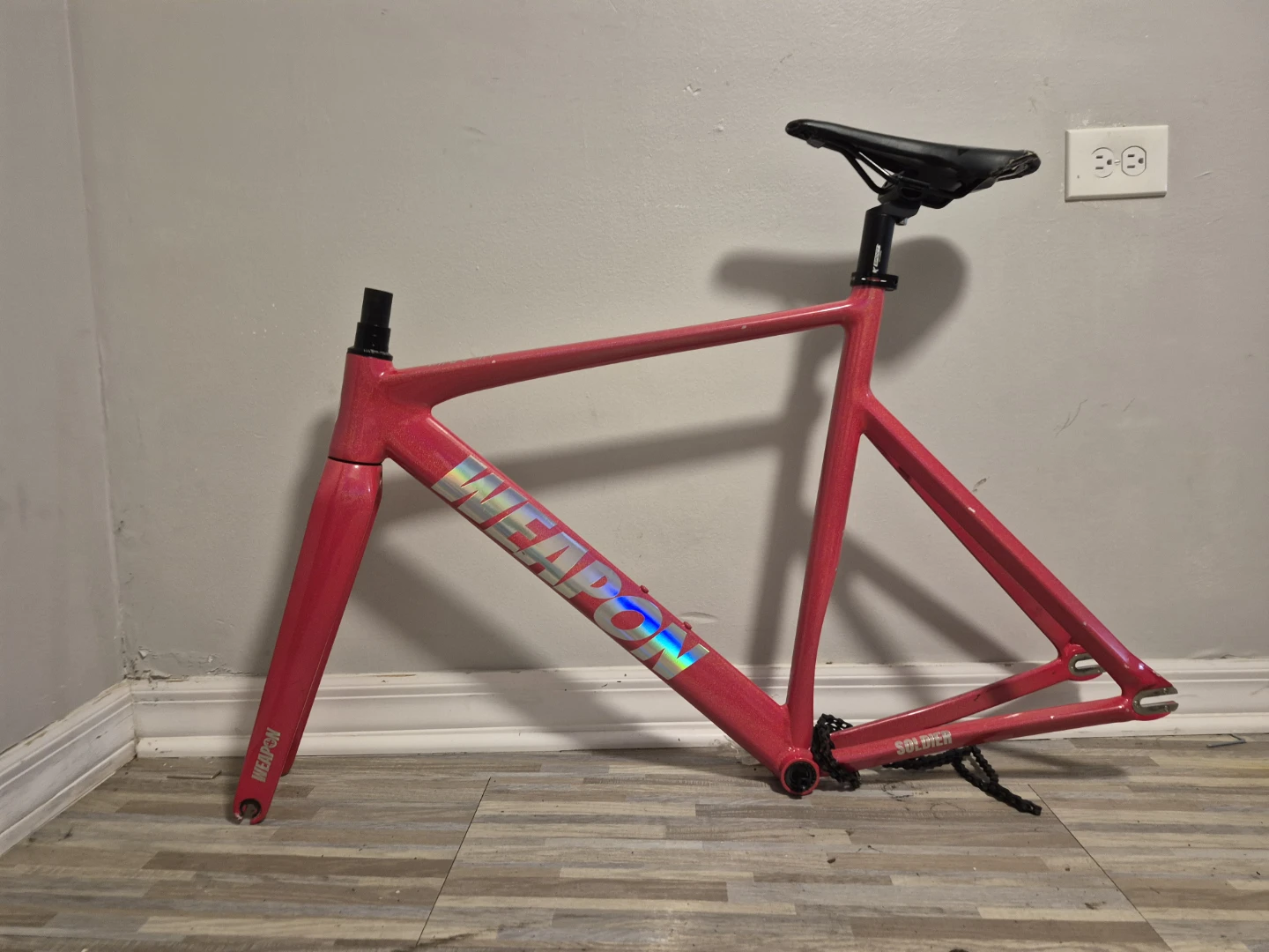 Weapon Soldier Fixed Gear Bike Frame