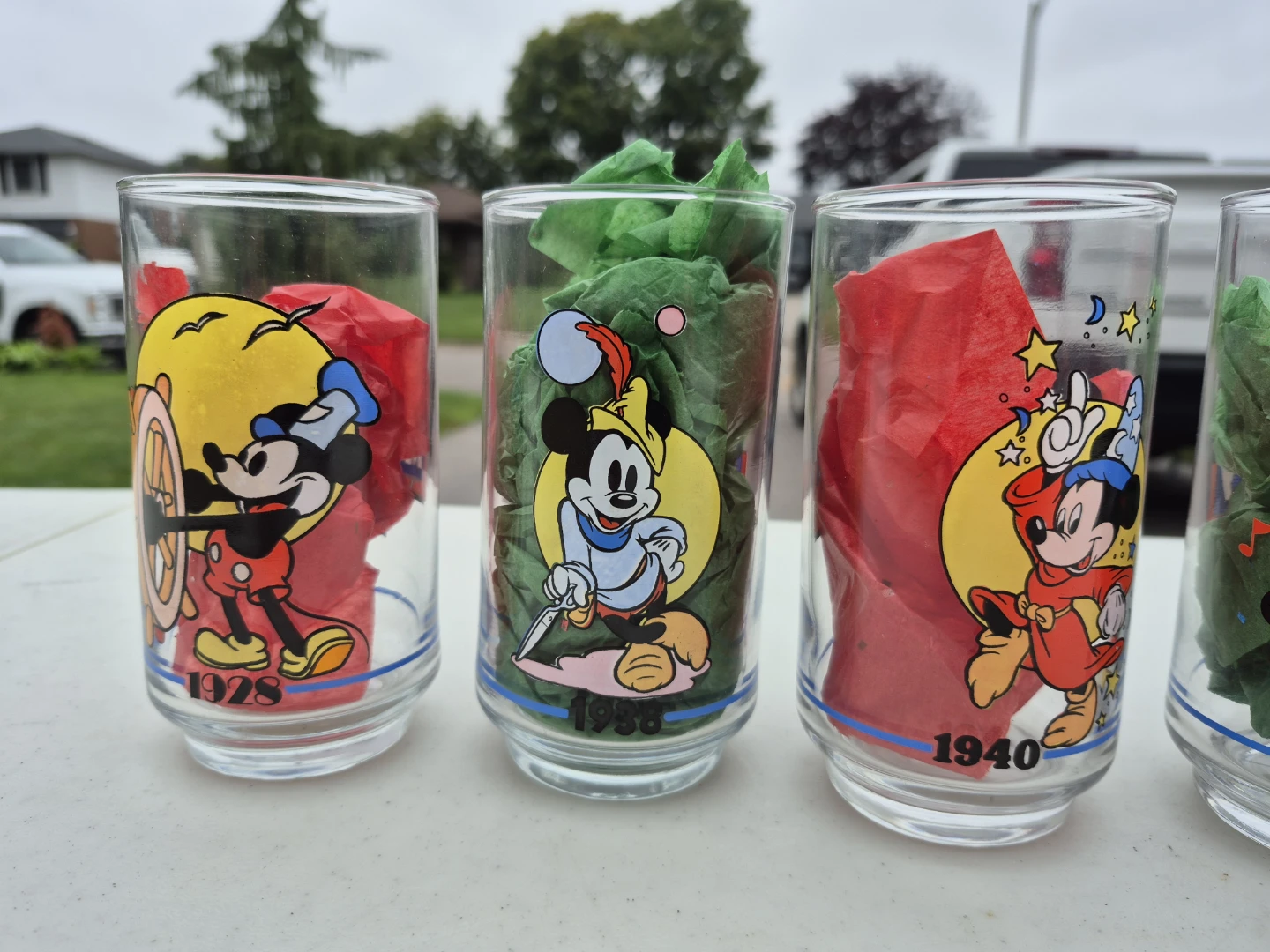 Disney Mickey Mouse Collectible Glasses (Set of 6) - photo 2