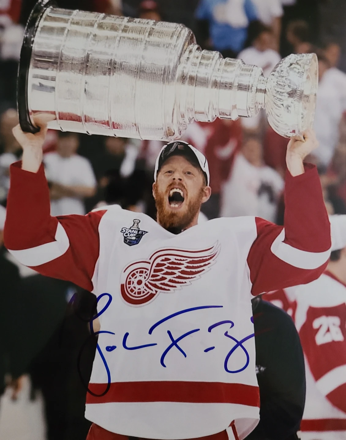 Detroit Red Wings Autographed Greats 8x10 Photos With COA'S - photo 5