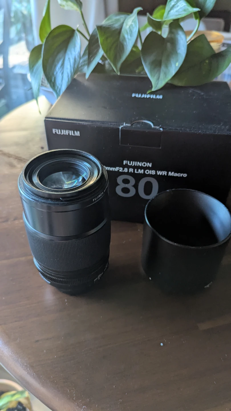 Fujifilm Fujinon XF 80mm F2.8 R LM OIS WR Macro Lens