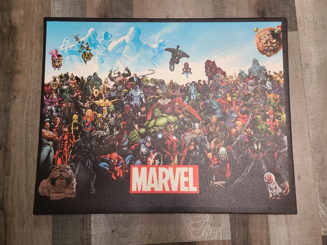 Marvel Characters Canvas Wall Art