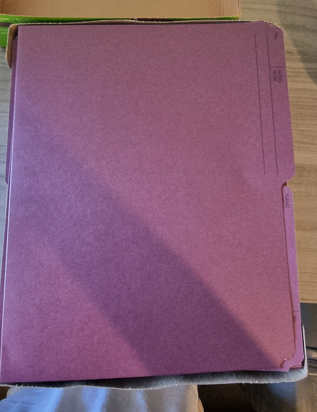 Grand & Toy Burgundy Letter Size File Folders (100 Count) - photo 2