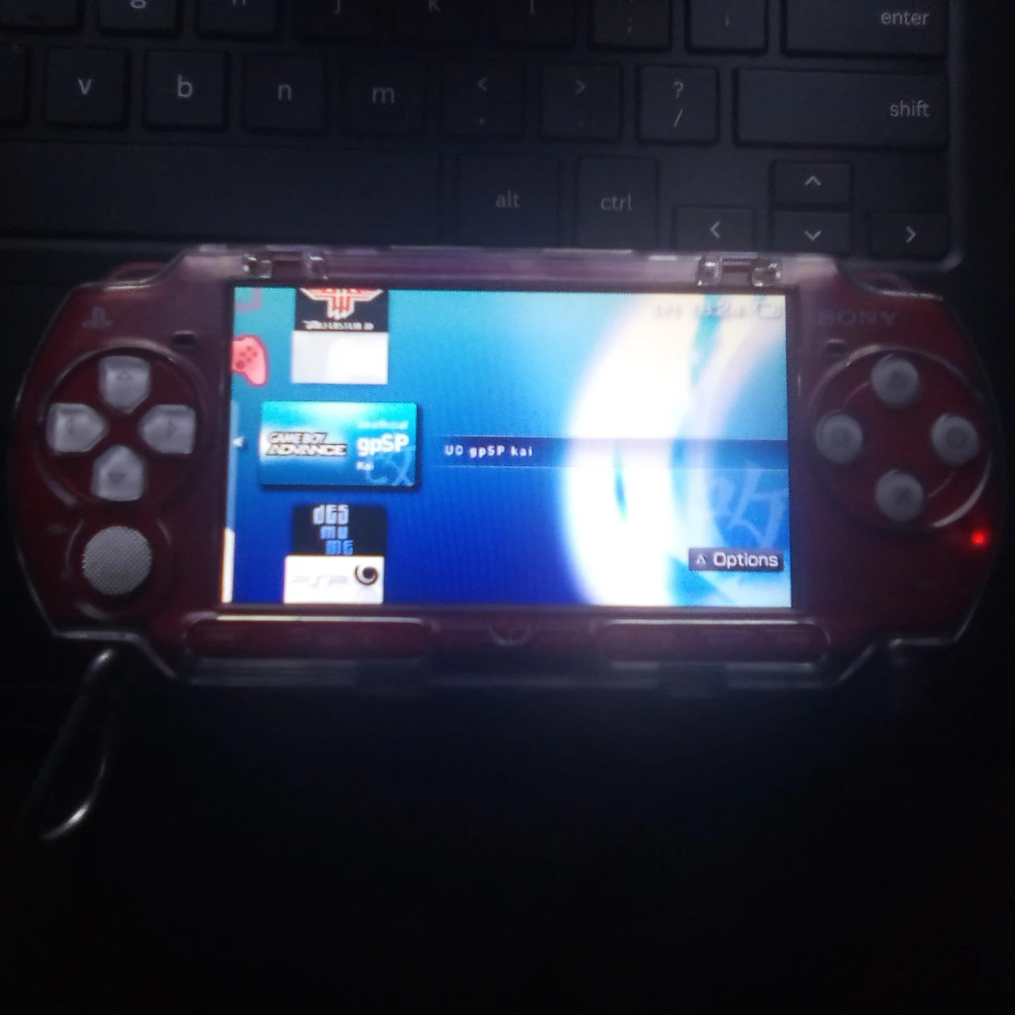 MODDED PSP 2000 RED - photo 4