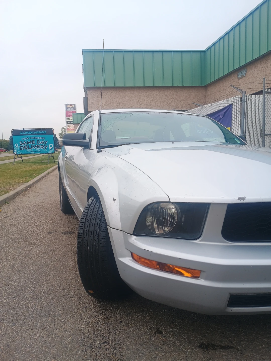 Silver Ford Mustang - photo 3