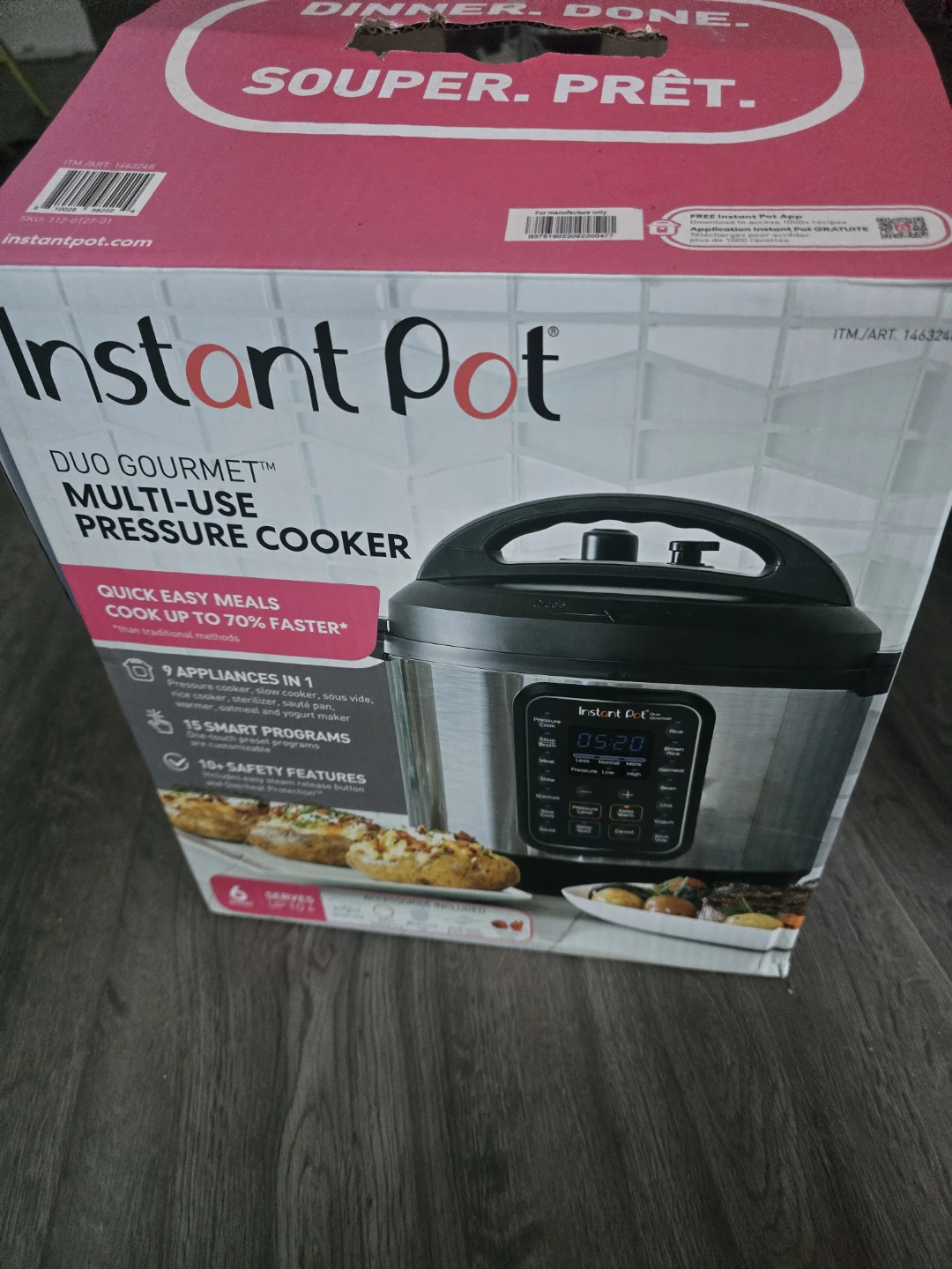 Instant Pot Duo Gourmet 9-in-1 Pressure Cooker - photo 2